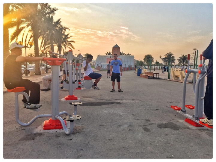 Exercise Equipment at Corniche, Al Khobar